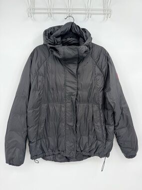 Canada Goose Lightweight Down Jacket Women Large Black Arctic
